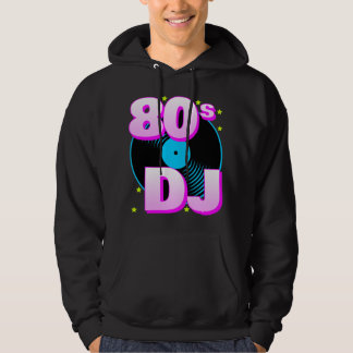 Corey Tiger 80s Rétro "DJ 80s" Sweat à capuche