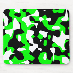 Corey Tiger 80s Retro Groene Camouflage (Camo) Muismat