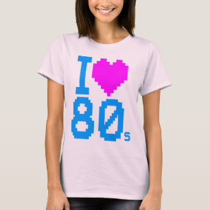 Corey Tiger 80s Retro I Love 80s T-shirt