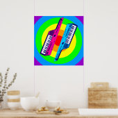 Corey Tiger 80s Retro  Keytar Synth Poster (Keuken)