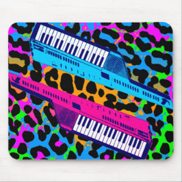 Corey Tiger 80s Retro Keytar Vintage Muismat