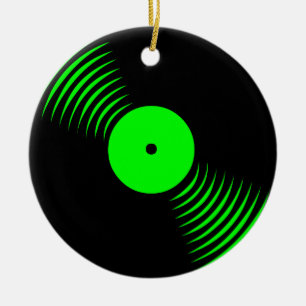 Corey Tiger 80s Retro Vinylplaat Ornament