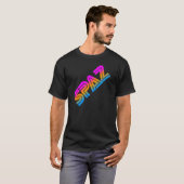COREY TIGER 80'S SPAZ T-SHIRT (Voorkant volledig)
