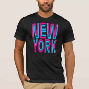 Corey Tiger 80s Stijl New York T-shirt