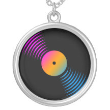 Corey Tiger 80s Vinyl Record Ketting