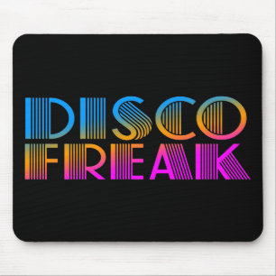 COREY TIGER JAREN 80 RETRO DISCO FREAK MULTIKLEUR MUISMAT