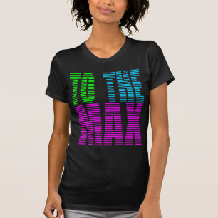 Corey Tijger 80s Stijl TOT HET UITERSTE T-shirt