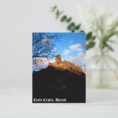 Corfe Castle Briefkaart (Staand voorkant)