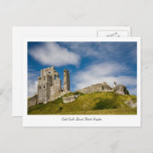 Corfe Castle, Dorset, Royaume-Uni Carte postale (Devant / Derrière)