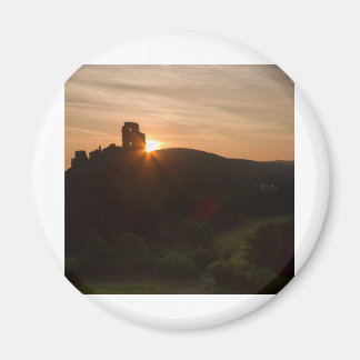 Corfe Castle Sunrise Magneet