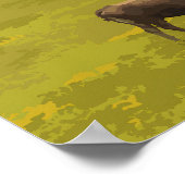 Corfe Castle Travel Poster (Coin)