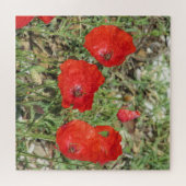 Corfou Red Poppies Jigsaw Puzzle (Horizontal)