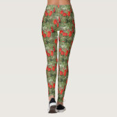 Corfou Red Poppies Leggings (Dos)