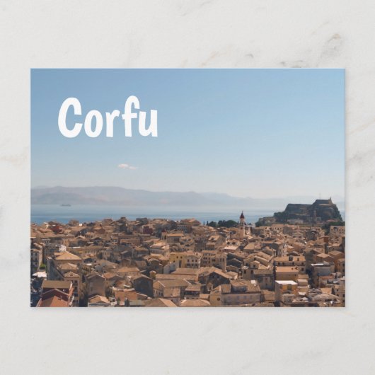 Corfu Briefkaart (Voorkant)