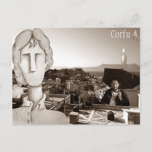 Corfu briefkaart (Voorkant)