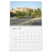CORFU, Calendrier Mur GRÈCE (Feb 2027)