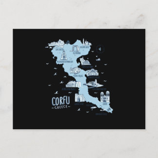 Corfu Greece Corfu Briefkaart