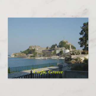 Corfu, Griekenland Briefkaart