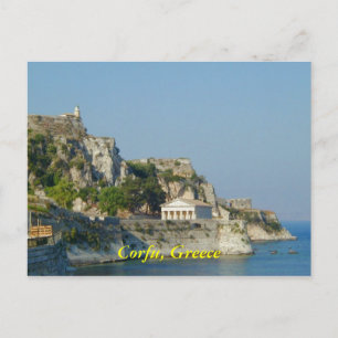 Corfu, Griekenland Briefkaart