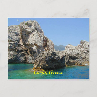 Corfu, Griekenland Briefkaart