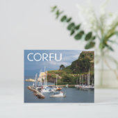 Corfu, Griekenland Briefkaart (Staand voorkant)