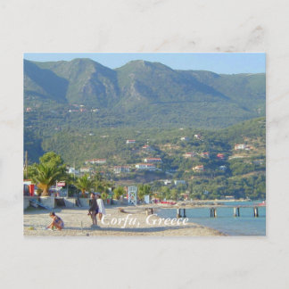 Corfu, Griekenland Briefkaart