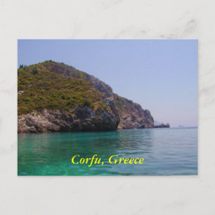 Corfu, Griekenland Briefkaart