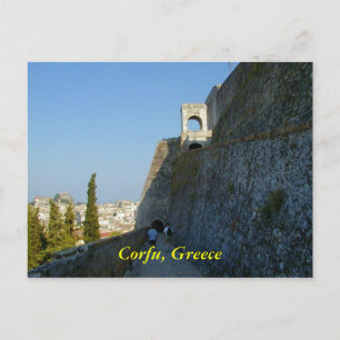 Corfu, Griekenland Briefkaart
