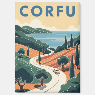 Corfu Griekenland Reizen Magneet