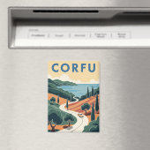 Corfu Griekenland Reizen Magneet (Insitu (Vaatwasser))