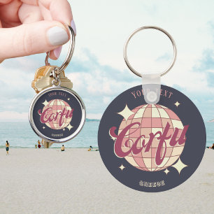 Corfu Griekenland vakantie accessoire Sleutelhanger