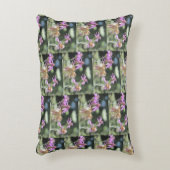 Corfu Lila Wildbloemen Accent Accent Kussen (Voorkant(Verticaal))