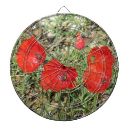 Corfu Red Poppies Dartbord