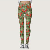 Corfu Red Poppies Leggings (Voorkant)