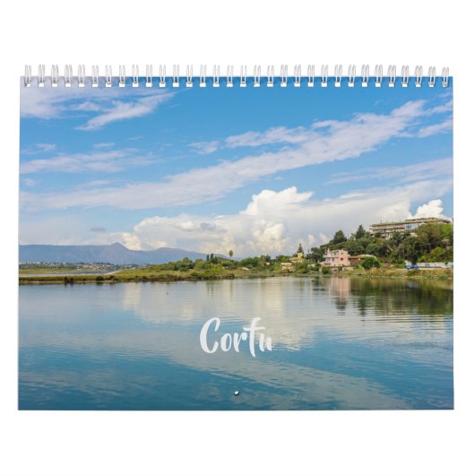 Corfu - uitzichten van het eiland kalender (Hoes)