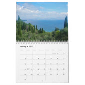 Corfu - uitzichten van het eiland kalender (Jan 2027)