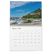 Corfu - uitzichten van het eiland kalender (Feb 2027)