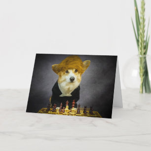 Corgi-aanmoedigingskaart Kaart
