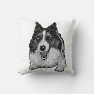 Corgi Accent bij de Haard Kussen