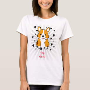 Corgi Alert. schattig T-shirt