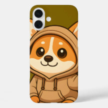 Corgi aux yeux mousseux mignons - étui téléphoniqu