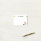 Corgi avec balle de soccer Post-it Notes (Sur un bureau)