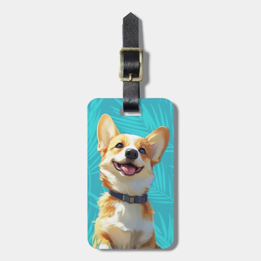 Corgi bagage labels (Voorkant verticaal)