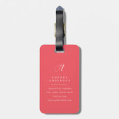 Corgi bagage labels (Achterkant verticaal)