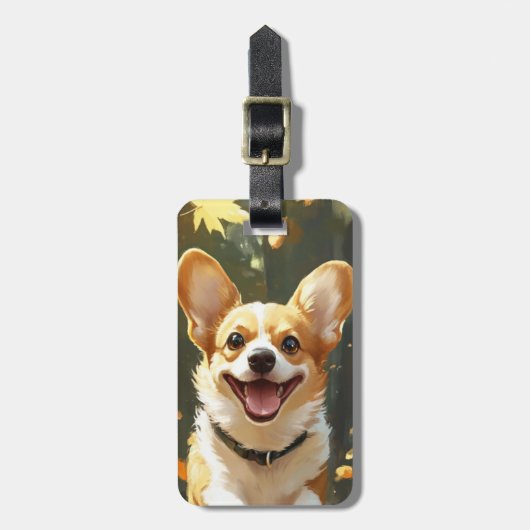 Corgi bagage labels (Voorkant verticaal)