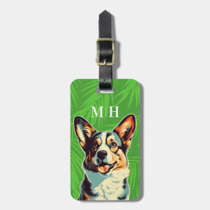 Corgi bagagelabel