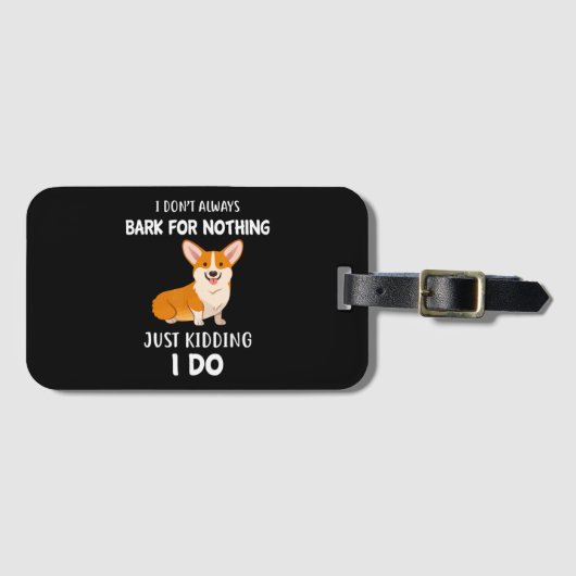 Corgi Bagagelabel (Voorkant (horizontaal))