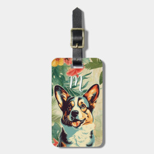 Corgi bagagelabel