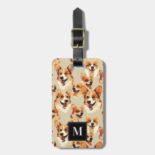 Corgi-Bagagelabel Bagagelabel