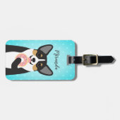 Corgi-Bagagelabels Bagagelabel (Voorkant horizontaal)